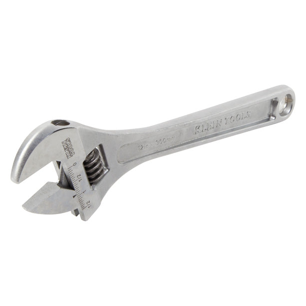 Klein Tools 507-12 12" Extra-Capacity Adjustable Wrench