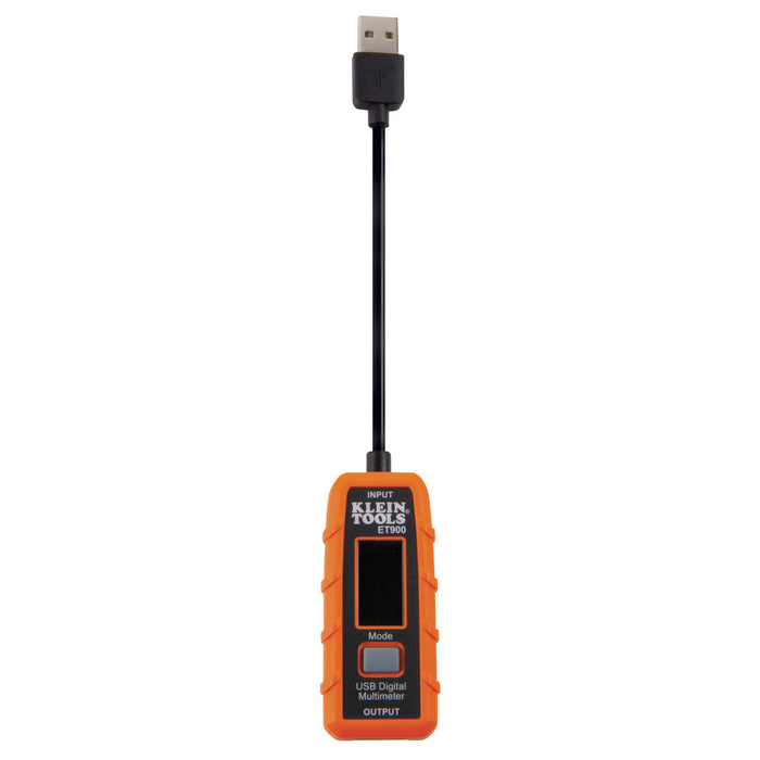 Klein Tools ET900 USB Digital Meter, USB-A (Type A)