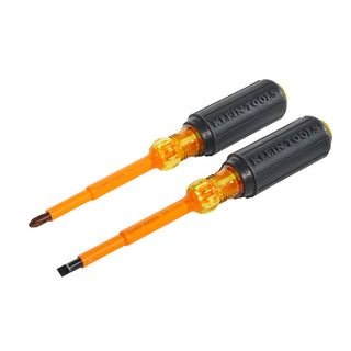 Klein Tools 33532-INS 4" Insulated Screwdrivers, 2 Piece Set