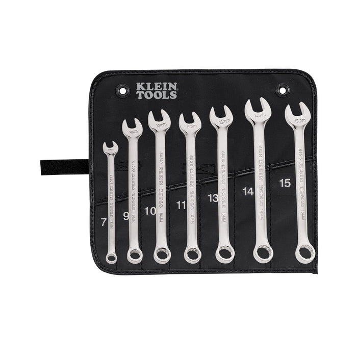 Klein Tools 68500 Metric Combination Wrench Set, 7 Piece