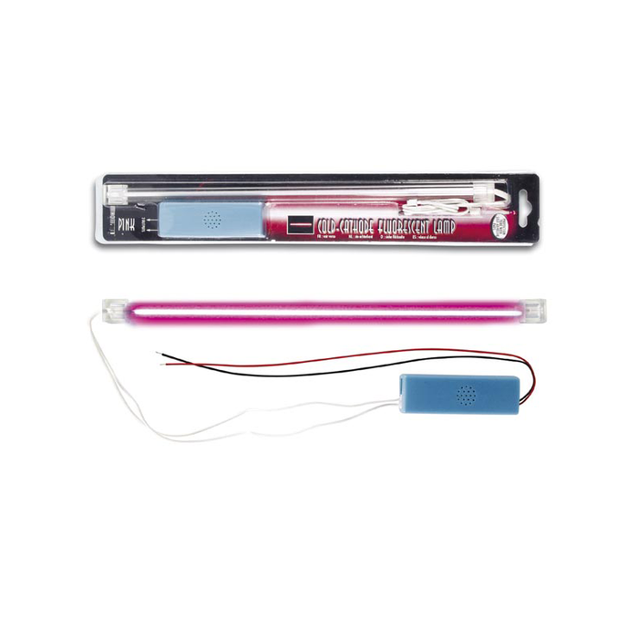 Velleman FLPSP2 11.8" Pink Cold-Cathode Fluorescent Lamp with Power Supply