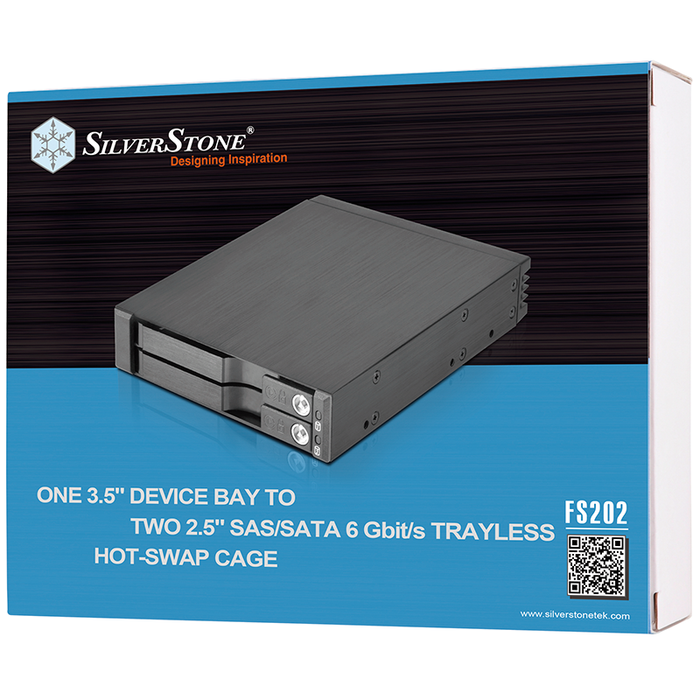 SilverStone FS202B Drive Storage