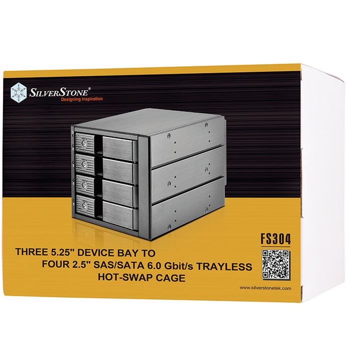 SilverStone FS304B Drive Storage