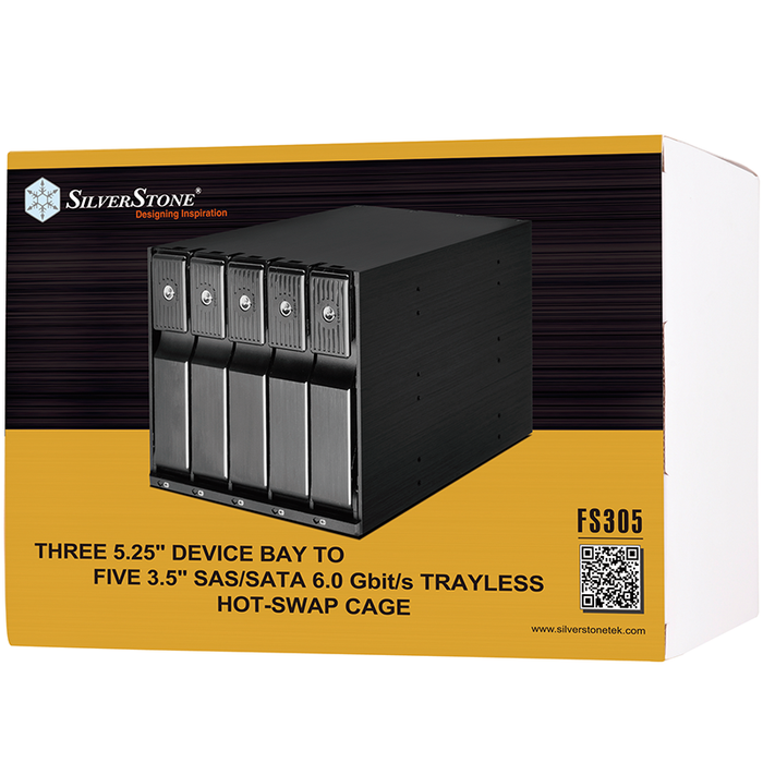SilverStone FS305B Drive Storage