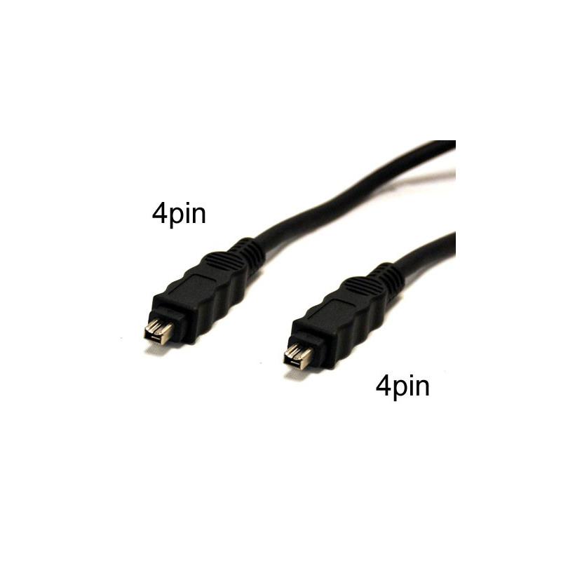 Bytecc FW4406K FireWire 400(IEEE1394a) Cables, 4pin to 4pin – EIO.com