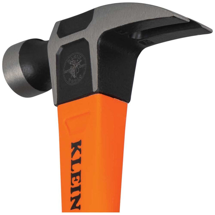 Klein Tools H80816 Straight-Claw Hammer, 16-Ounce, 13-Inch