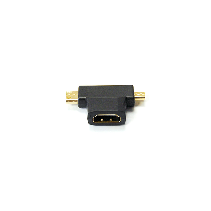 Bytec HMACD-FM HDMI® A Female to HDMI® C Male and HDMI® D Male Adapter