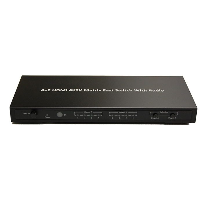 Bytecc HMMSS402K 4x2 HDMI® 4K2K Matrix Fast Switch with Audio
