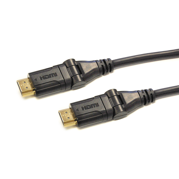 Bytecc HMSW-10 HDMI® High Speed Male to Male Swivel Cable