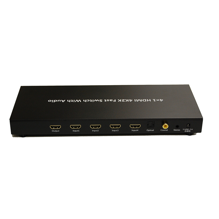 Bytecc HMSW401CK 4x1 HDMI® 4K2K Fast Switch with Audio