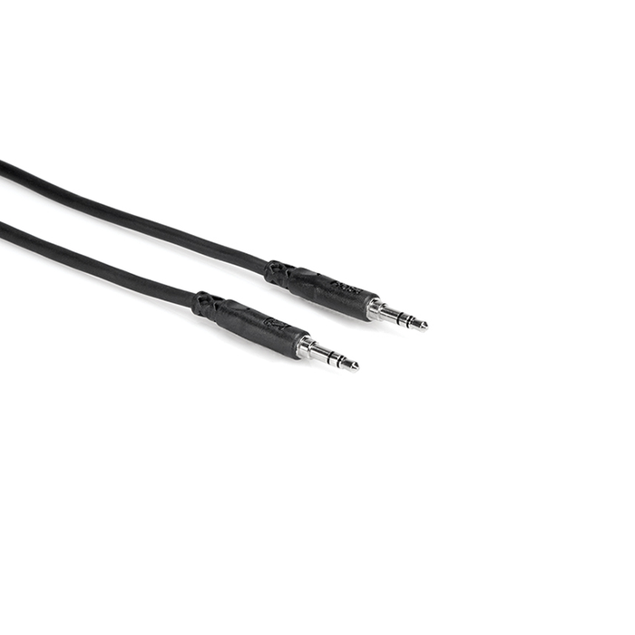 Hosa CMM-105 3.5 mm TRS to 3.5 mm TRS Stereo Interconnect Cable, 5ft