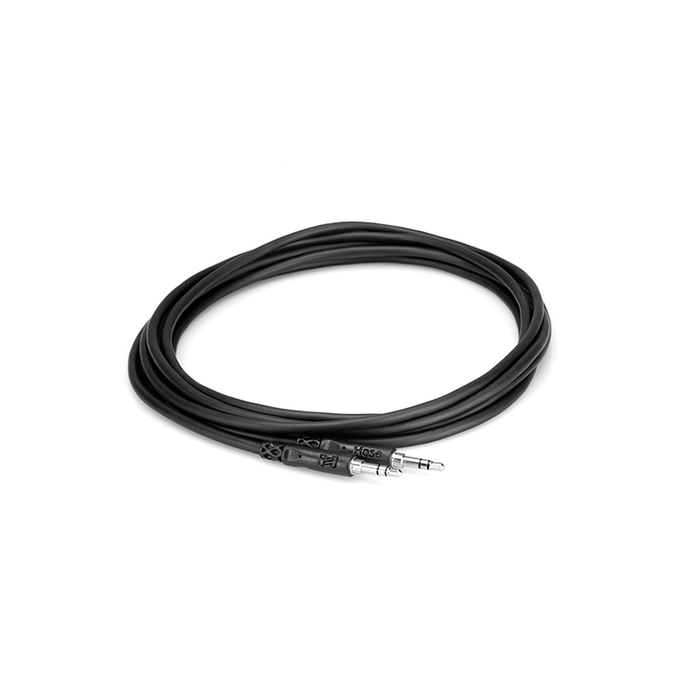 Hosa CMM-110 3.5 mm TRS to 3.5 mm TRS Stereo Interconnect Cable, 10ft