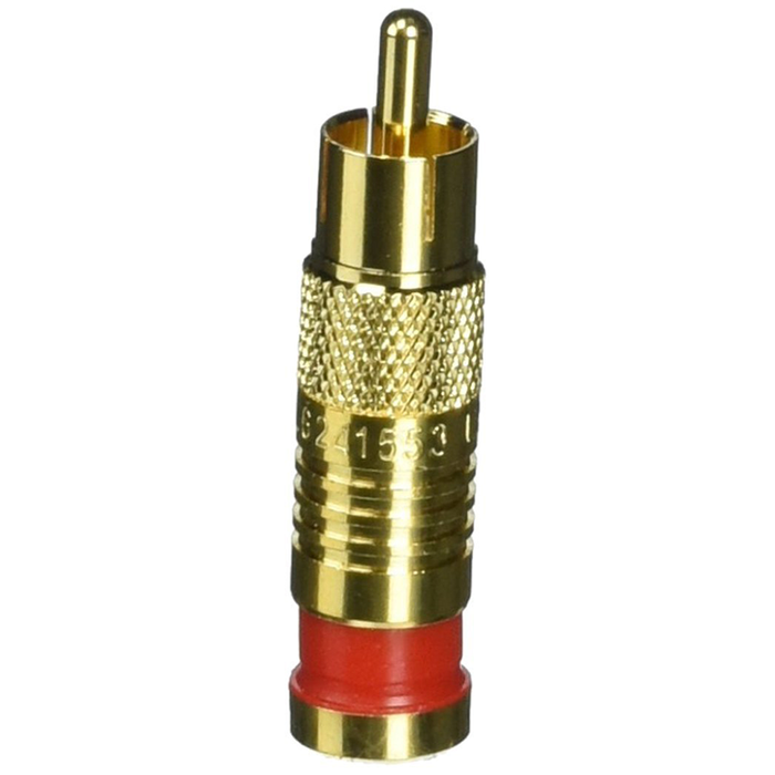 Platinum Tools 18055 Compression Connector, Gold Plate, 25-Pack