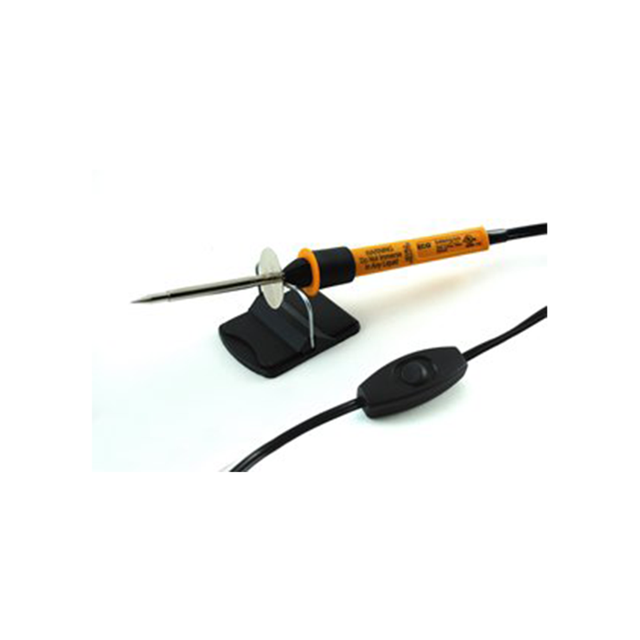 ECG J-020 Miniature Electric Corded Soldering Iron with Handy In-Line ON/OFF Switch