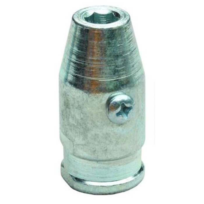 Platinum Tools JH701 Hex Adapter, Female, For 1/4-Inch Male Driver. Box.
