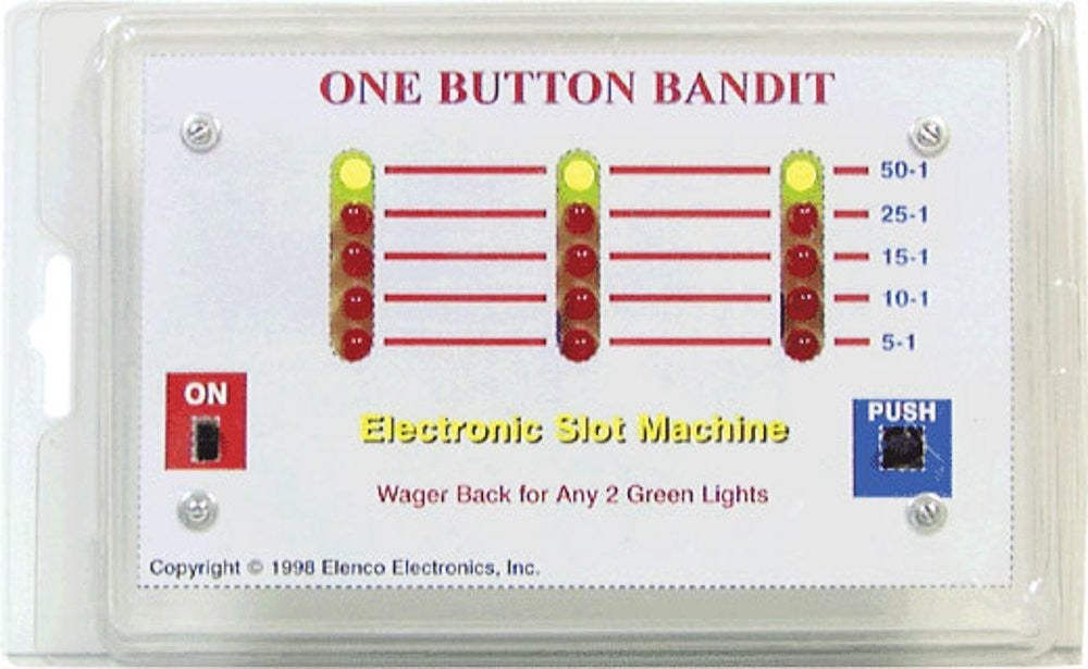 Elenco K-34SLD One Button Bandit Soldering Kit with Iron and Solder