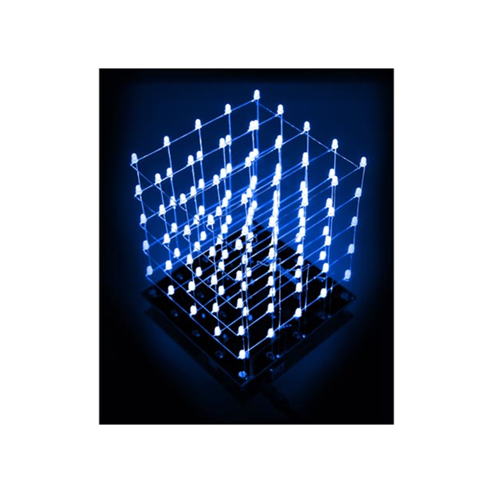Velleman K8018B 3D Blue LED Cube 5 X 5 X 5