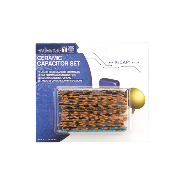 Velleman Modules K/CAP1 Ceramic Capacitor Set