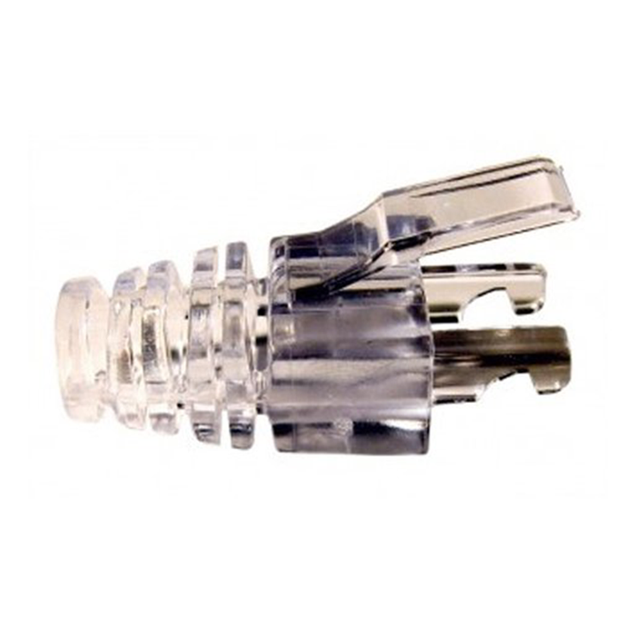 Platinum Tools 100035C EZ-RJ45 Cat5e Strain Relief, (Clear). 50/Clamshell.(Pack of 50)