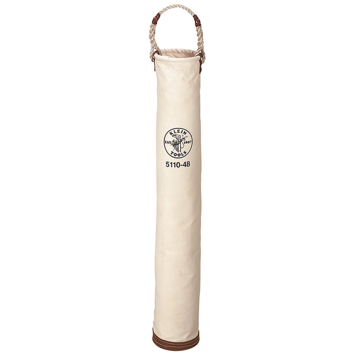 Klein Tools 5110-48 Line-Hose Bag, 6 Canvas with Cycolac Top Ring and Molded Bottom