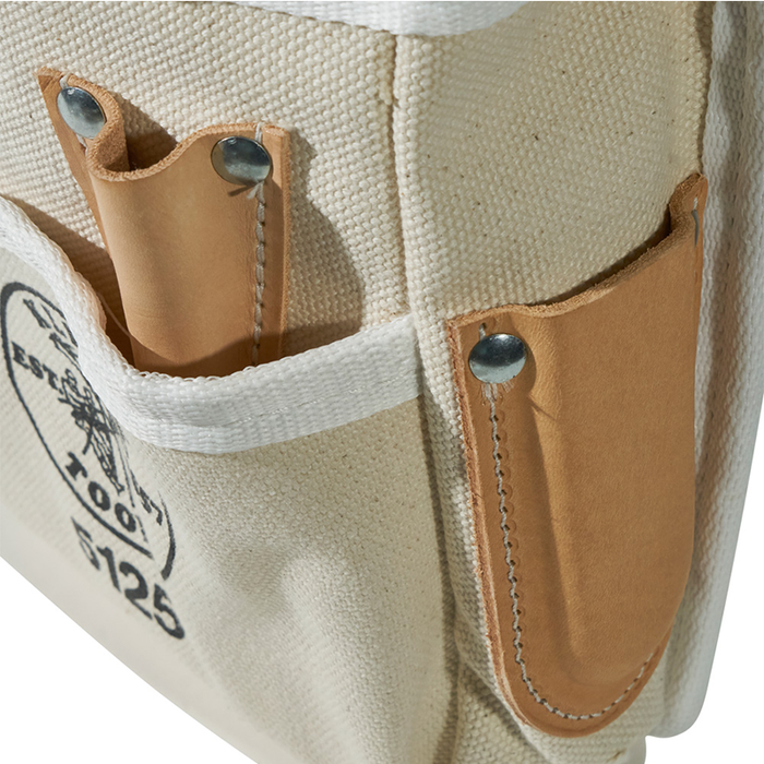 Klein Tools 5125 5 Pocket Tool Pouch Canvas