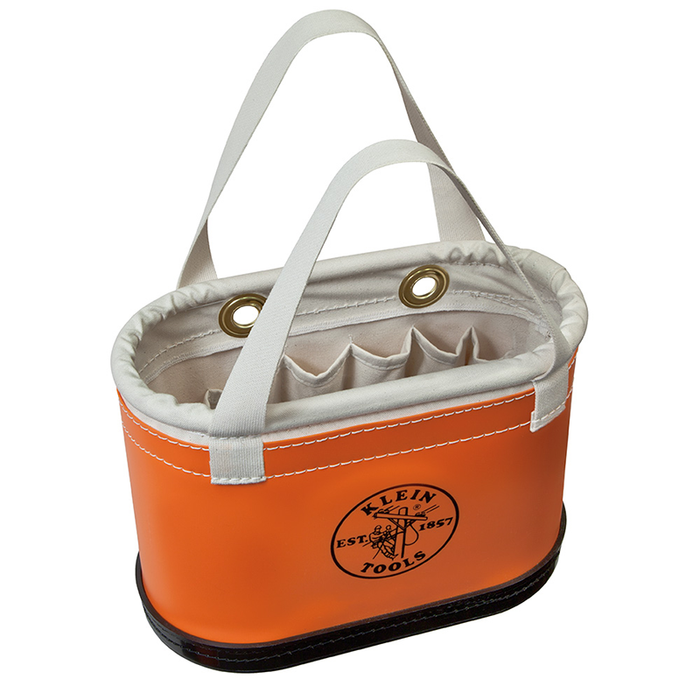 Klein Tools 5144BHHB Hard-Body Oval Bucket with Handles