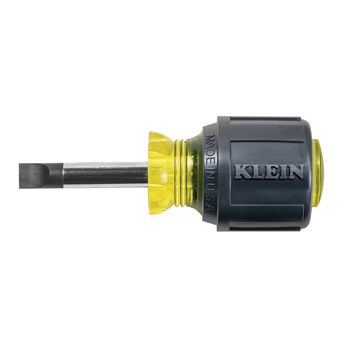 Klein Tools 600-1 5/16" x 3.4" Heavy-Duty Round Shank Tip Screwdriver