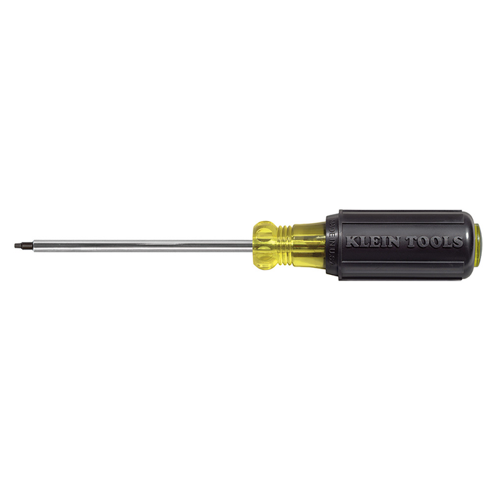 Klein Tools 661 #1 Square-Recess Tip Screwdriver with 4" Round-Shank