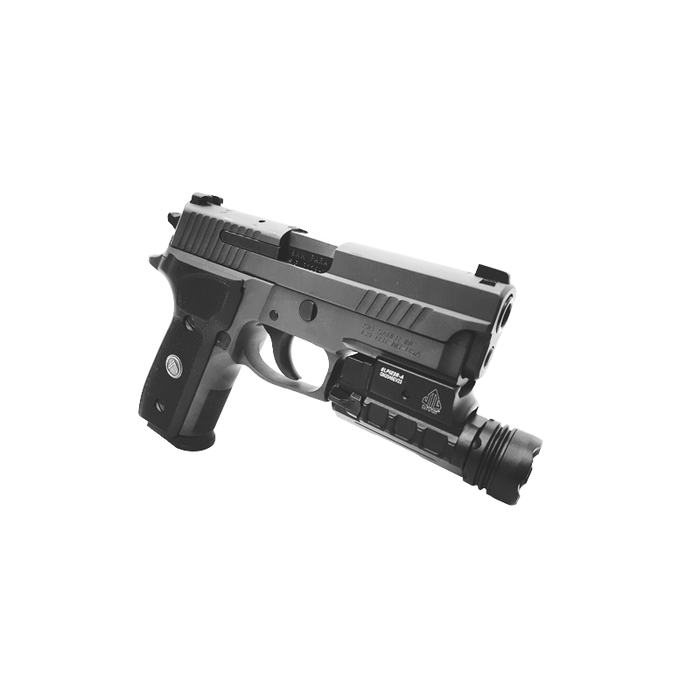 UTG LT-ELP123R-A UTG 400 Lumen Sub-compact LED Ambi. Pistol Light