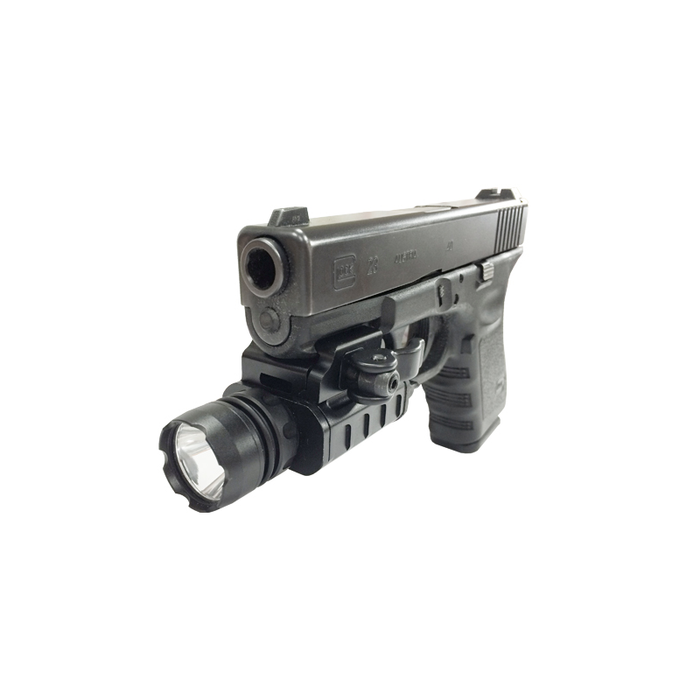 UTG LT-ELP223Q-A UTG 400 Lumen Compact LED Weapon Light with QD Lever Lock