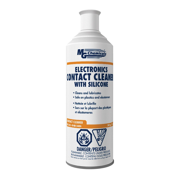 Mg Chemicals 404B-340G Contact Cleaner with Electronic Grade Silicones