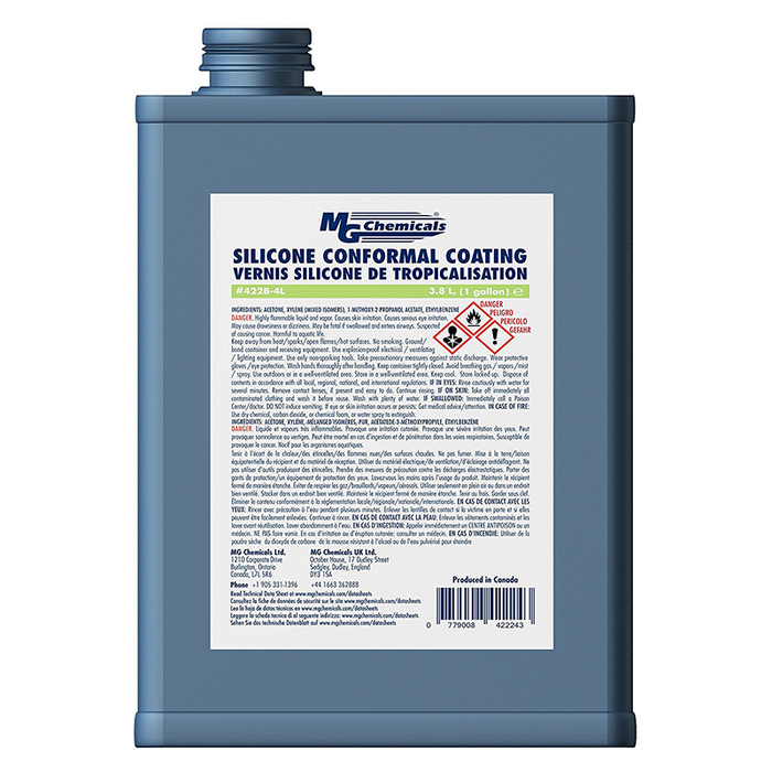 Mg Chemicals 422B-20L Silicone Conformal Coating