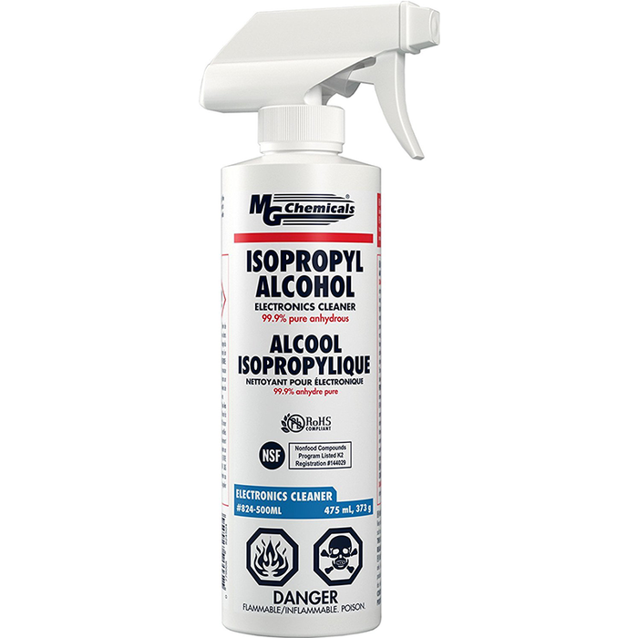 Mg Chemicals 824-500ML 99.9% Pure Isopropyl Alcohol