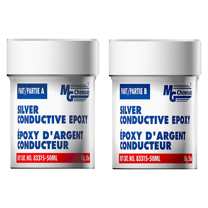 Mg Chemicals 8331S-50ML High Conductivity Silver Epoxy Adhesive