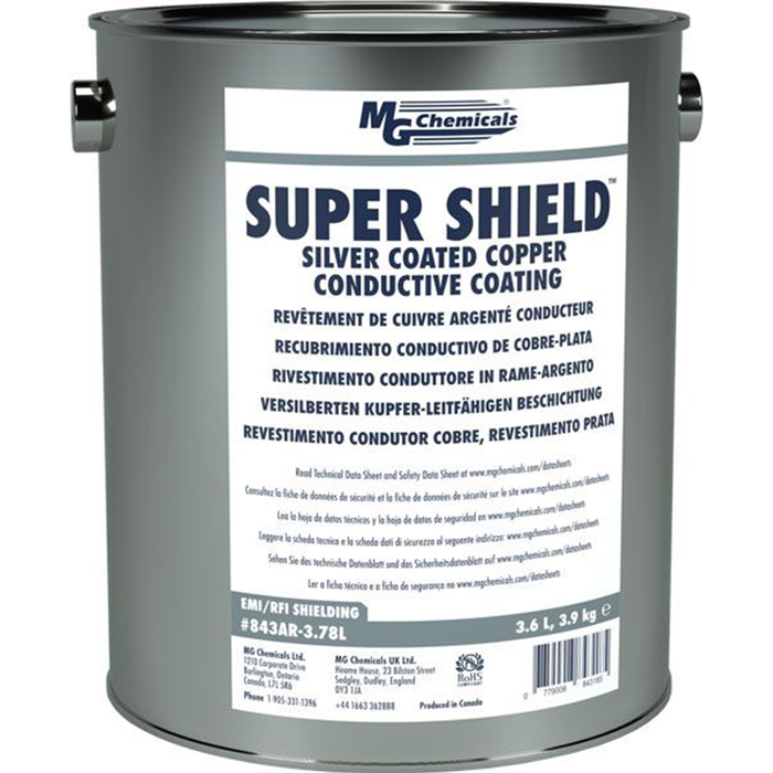 Mg Chemicals 843AR-3.78L Super Shield Silver Coated Copper Conductive Coating