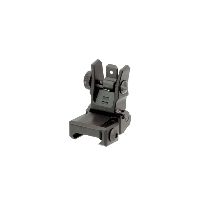 UTG MNT-955 Low Profile Flip-up Rear Sight with Dual Aiming Aperture