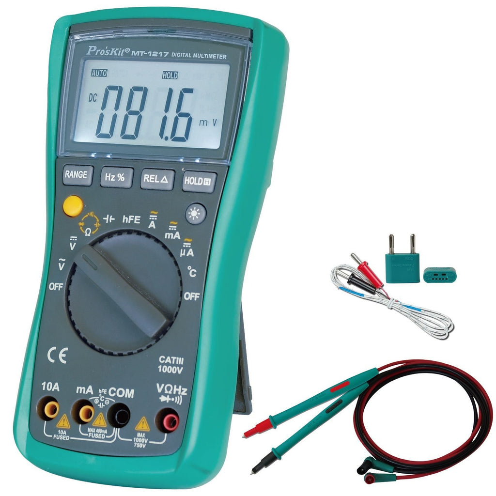Eclipse MT-1217 3-3/4 Auto Range Digital Multimeter – EIO.com