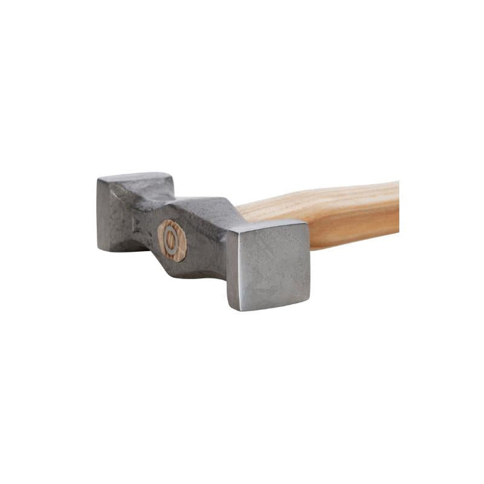 Picard 0016601-0375 Square Planishing Hammer with Ash Handle, 375g