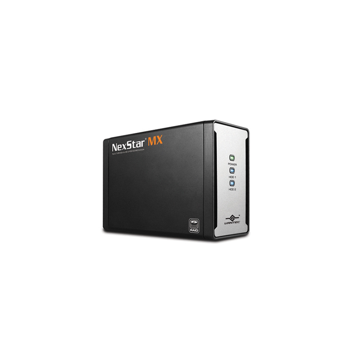 Vantec NST-225MX-S3 Dual 2.5” SATA 6Gb/s to USB 3.0 HDD/SSD RAID Enclosure