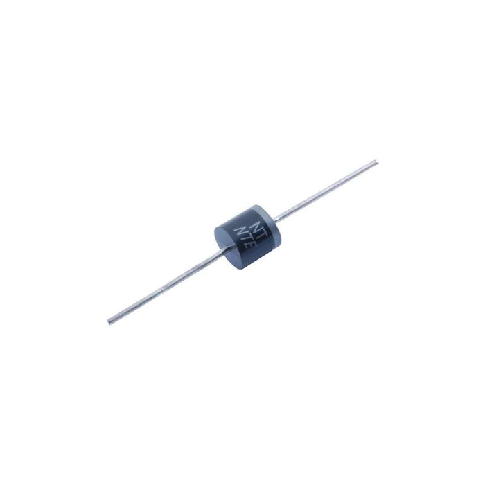 NTE Electronics NTE5812 Plastic Silicon Rectifier, Axial Lead, 6 Amp Current Rating, 100V