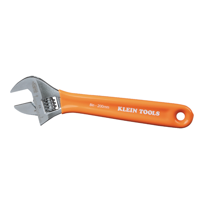 Klein Tools O5078 Extra-Capacity Adjustable Wrench, 8-Inch