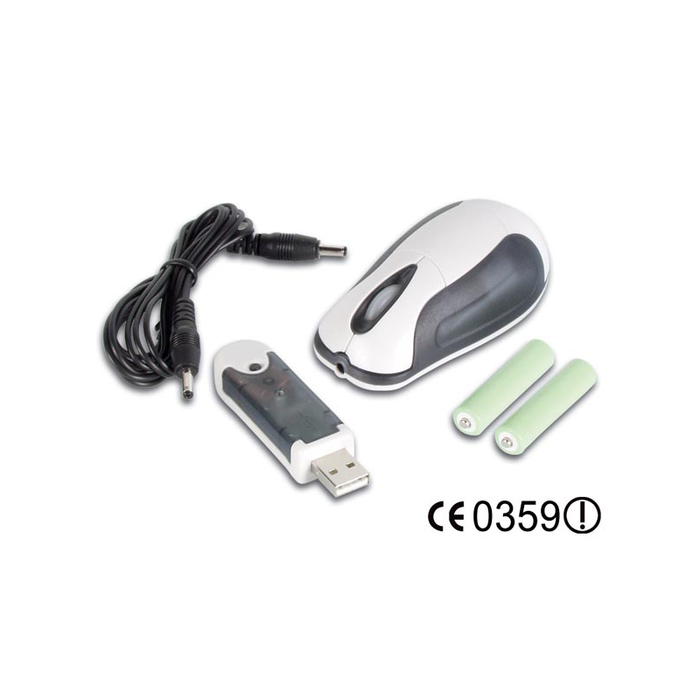 Velleman PCM6 Wireless & Rechargeable Mini Optical Computer Mouse
