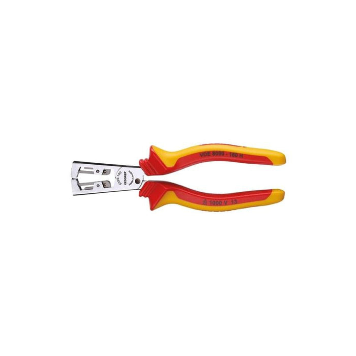Gedore 1552082 VDE Stripping Pliers STRIP-FIX With VDE Insulating Sleeves 160 mm