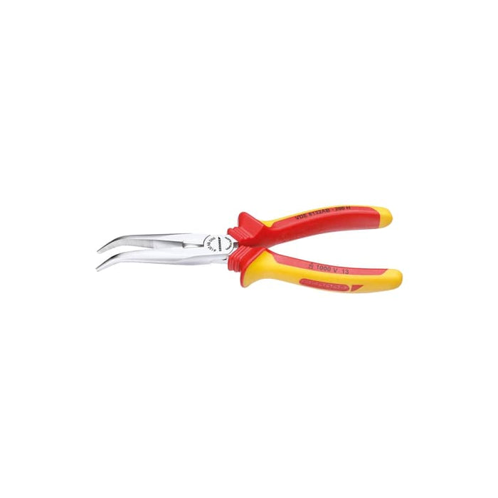Gedore 1552139 VDE Bent Nose Telephone Pliers With VDE Insulating Sleeves 160 mm