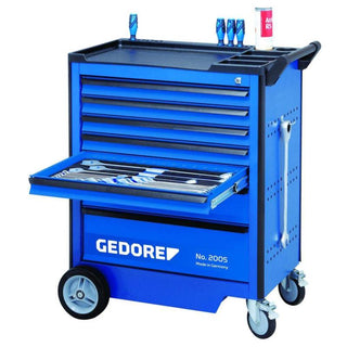 Gedore 2827379 Tool trolley with safe locking drawers