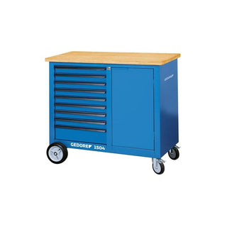 Gedore 1814923 Mobile workbench with 9 drawers