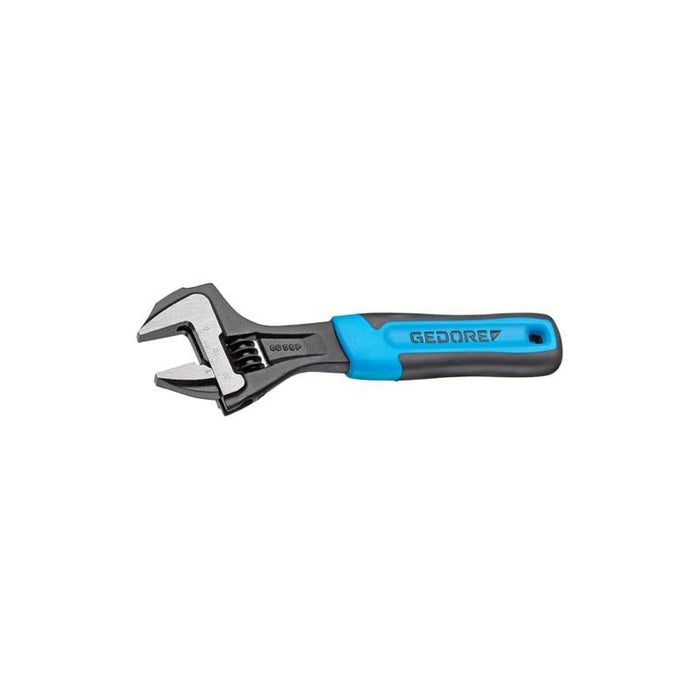 Gedore 2668882 60 S 12 JP Adjustable Spanner, Open End, Phosphated With Plastic Handle