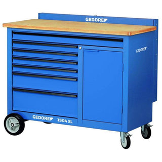 Gedore 1988468 Mobile workbench, 1.25 m wide