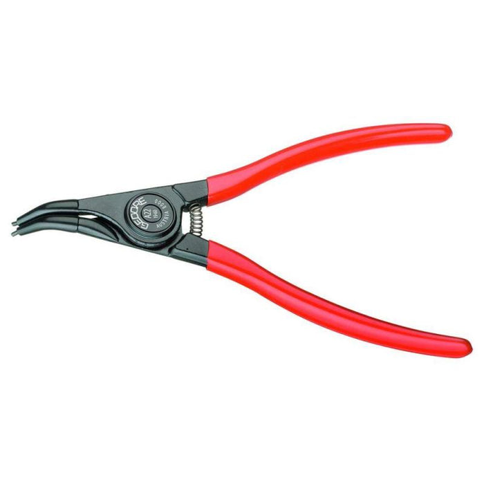 Gedore 2015048 Circlip pliers for external retaining rings, angled 45 degrees 10-25 mm