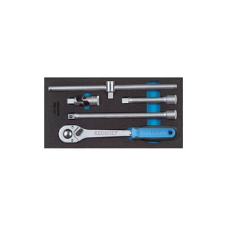 Gedore 2309106 Accessories For Socket Wrenches 1/2" in 1/3 Check-Tool Module